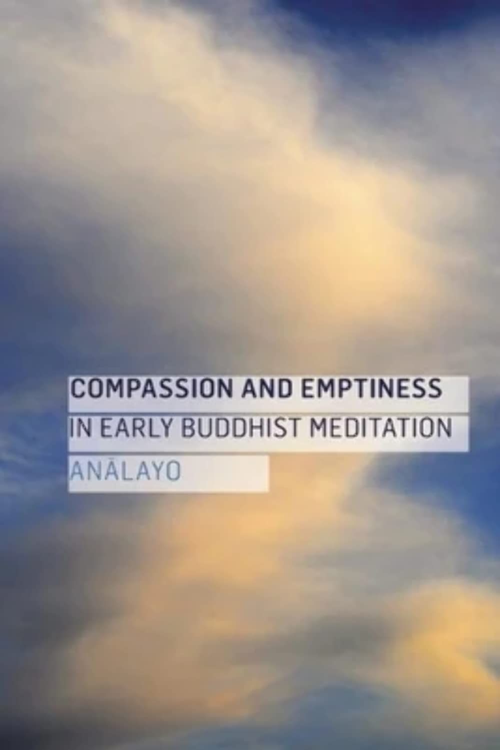 Compassion and Emptiness in Early Buddhist Meditation Social Sciences