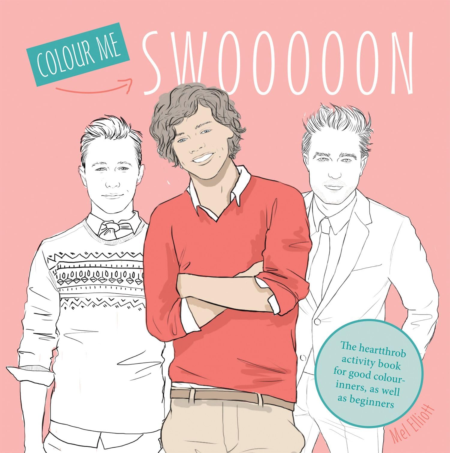 Swoon: The heartthrob activity book for good colour-inners, as well as beginners (Colouring Books) Books