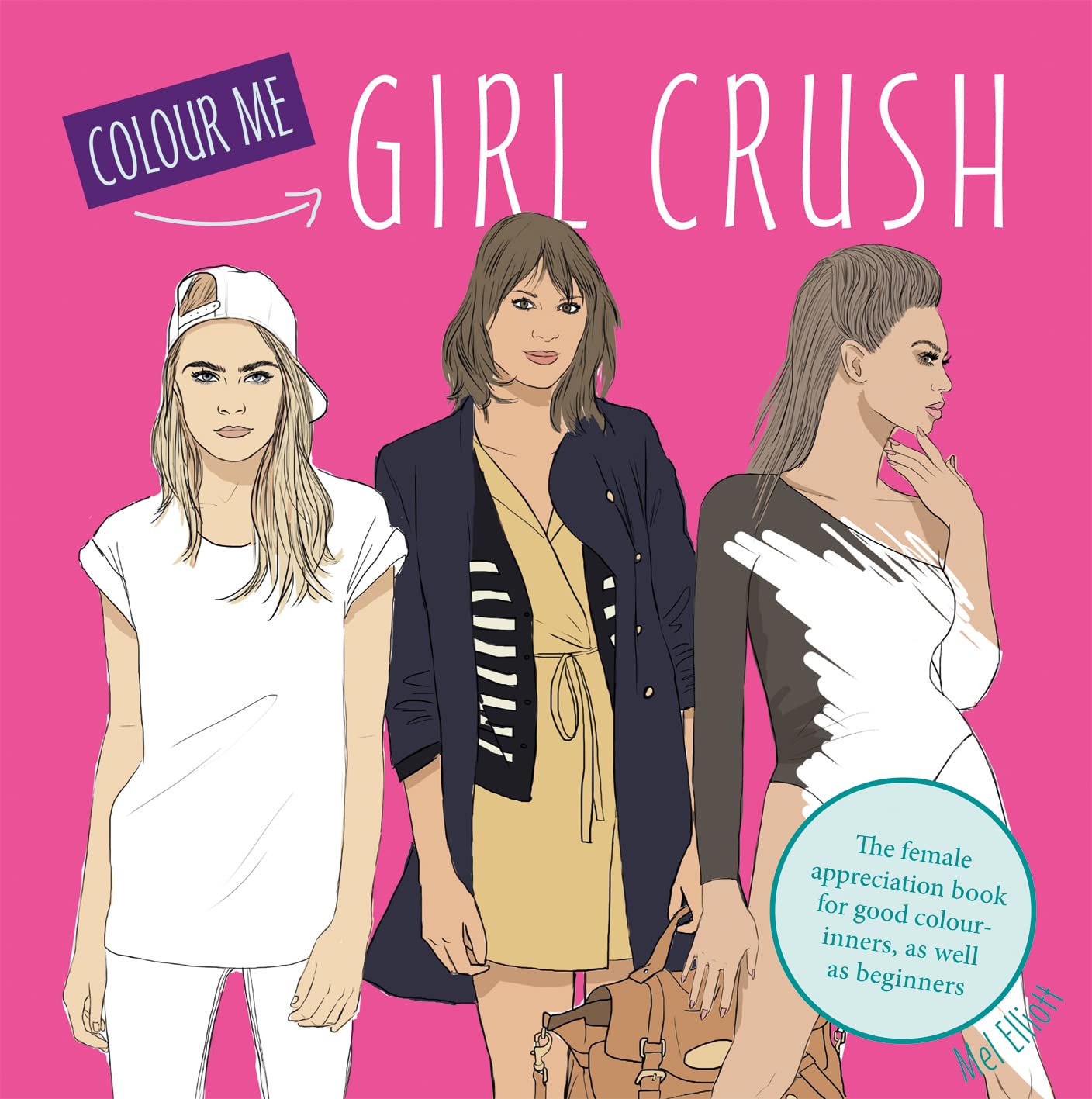 Girl Crush (Colouring Books) Books