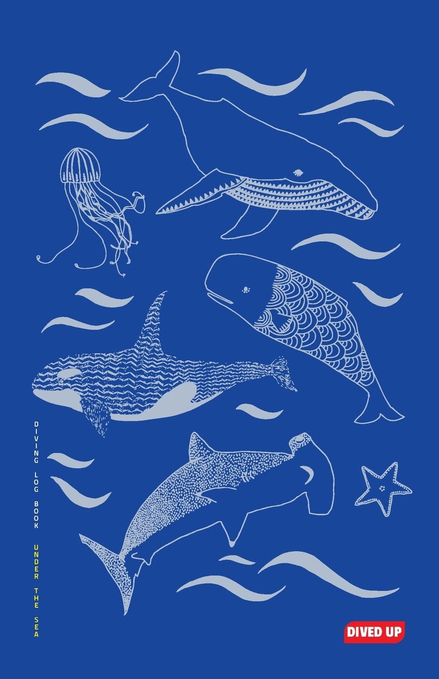 Diving Log Book: Under the Sea Leisure, Home & Garden