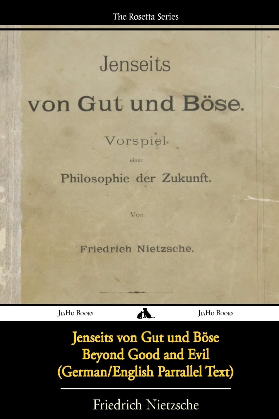 Jenseits von Gut und Böse/Beyond Good and Evil (German/English Bilingual Text) book