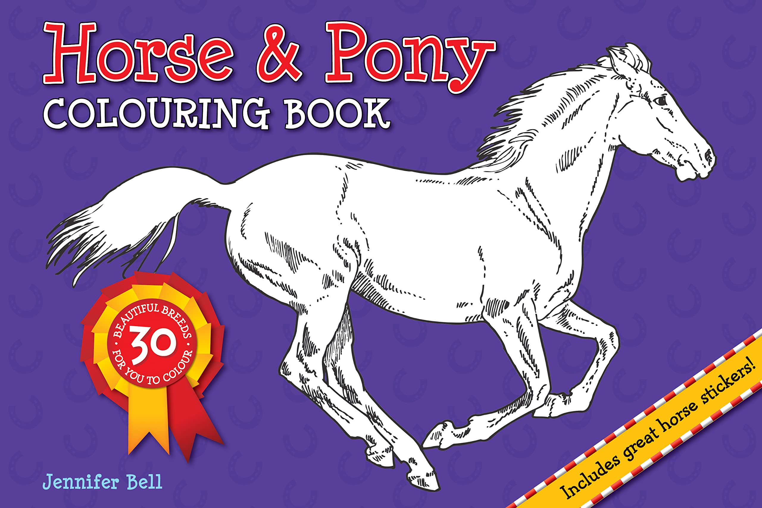 Horse and Pony Colouring Book Tiptoi & Games