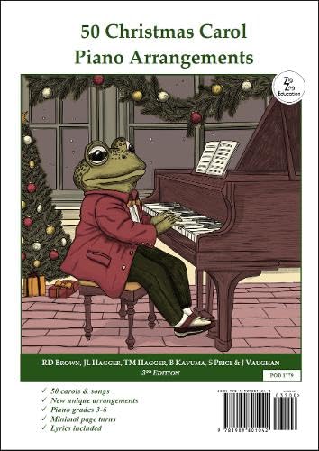 50 Christmas Carol Piano Arrangements Arts & Music
