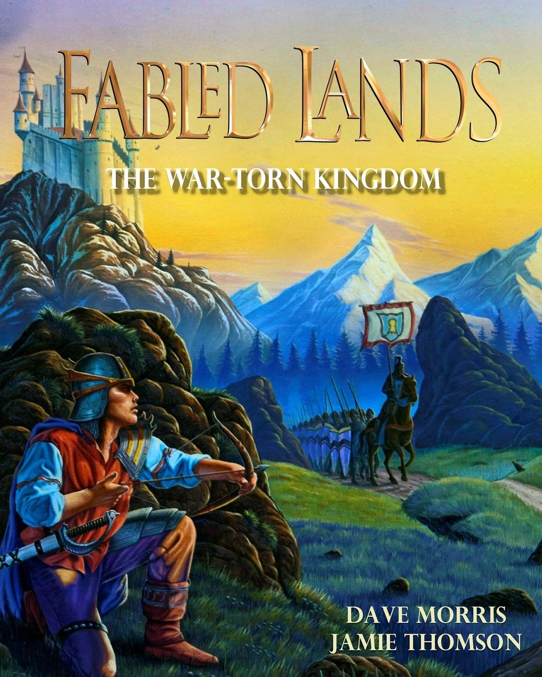 The War-Torn Kingdom: Large format edition (Fabled Lands, Band 1) Action & Adventure