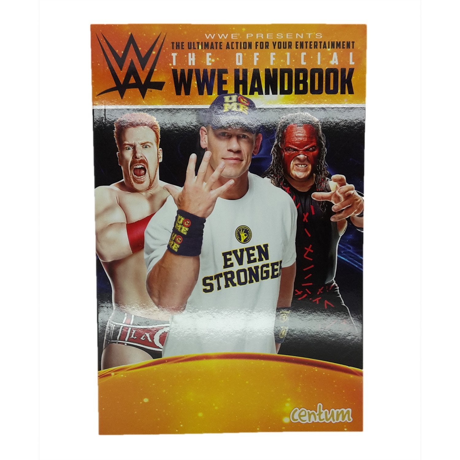 THE OFFICIAL WWE HANDBOOK WRESTLING BOOK Books