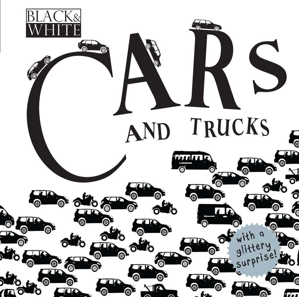 Cars and Trucks (Black & White) Non-fiction