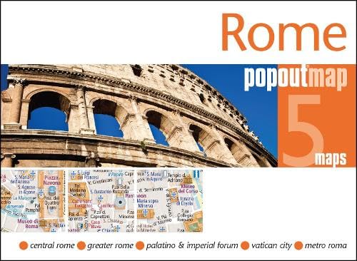 Rome PopOut Map, 2 maps (Popout Maps) Leisure, Home & Garden Books