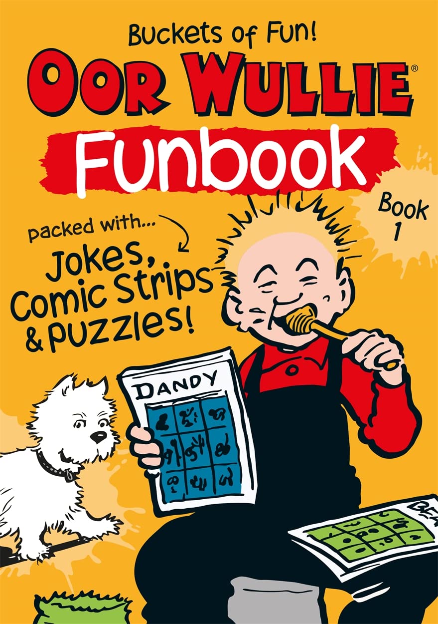 Oor Wullie's New Funbook Volume 1 Cartoons