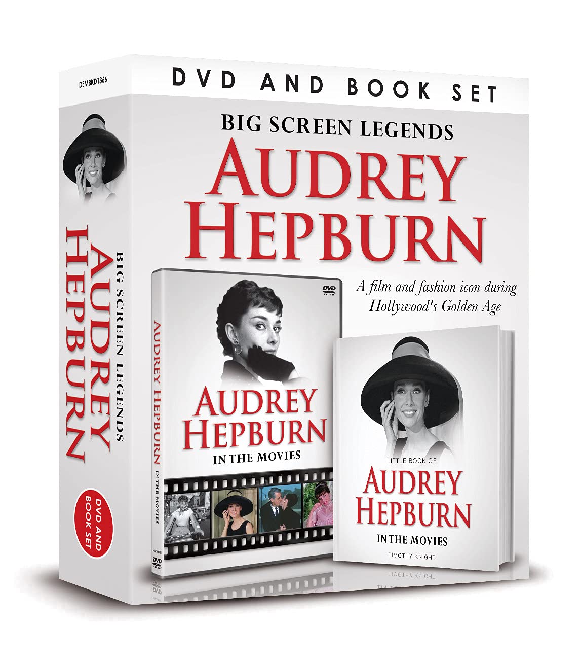 Big Screen Legends: Audrey Hepburn (Demand Media Book and DVD Gift Sets) Film, Art & Culture