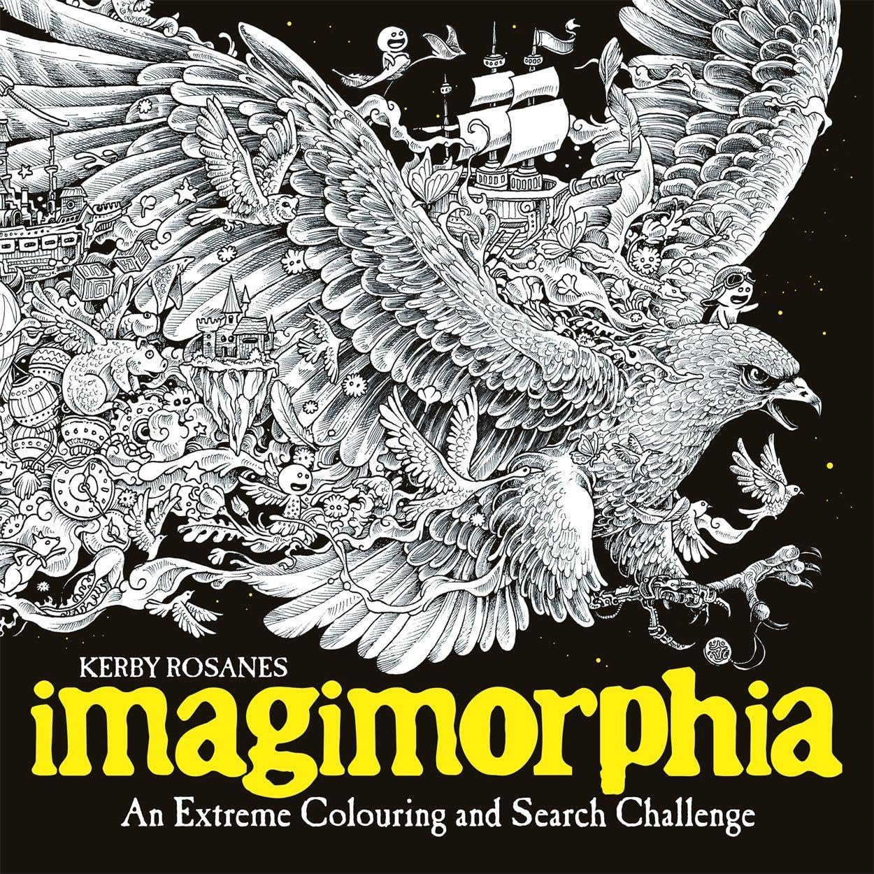 Imagimorphia: An Extreme Colouring and Search Challenge (Kerby Rosanes Extreme Colouring) Film, Art & Culture
