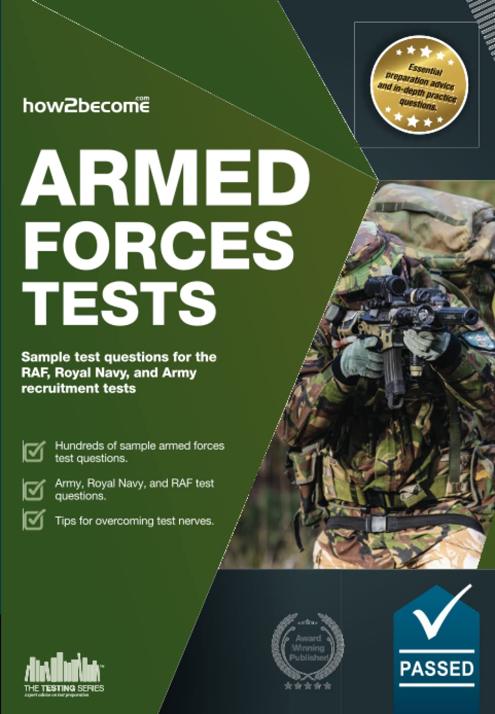 Armed Forces Tests: Sample test questions for the Army, RAF, and the Royal Navy recruitment tests book