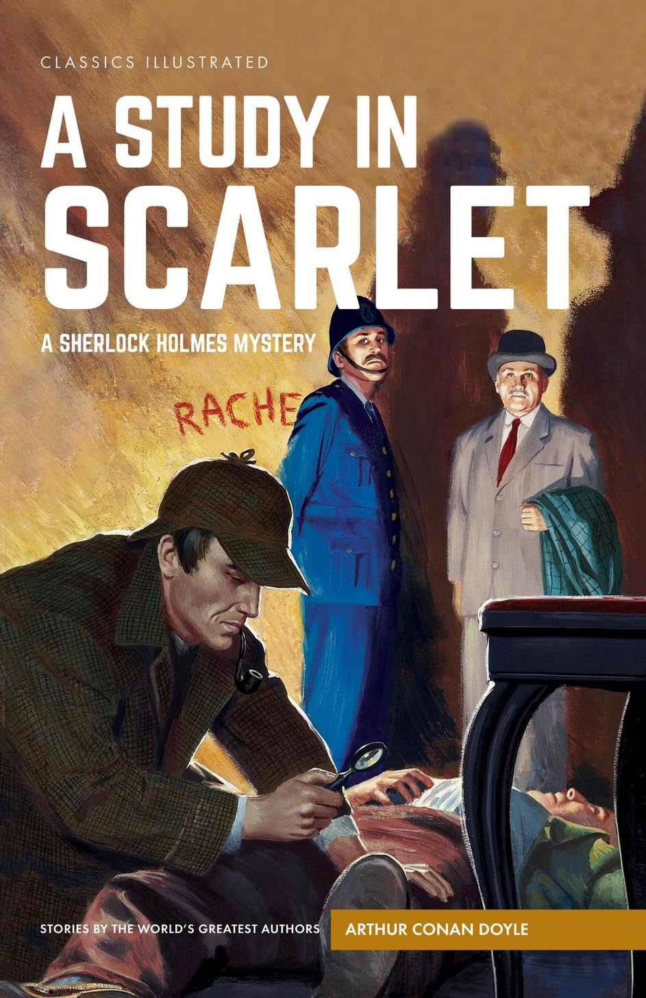Study in Scarlet, A: A Sherlock Holmes Mystery: A Study in Scarlet: A Sherlock Holmes Mystery (Classics Illustrated) Manga
