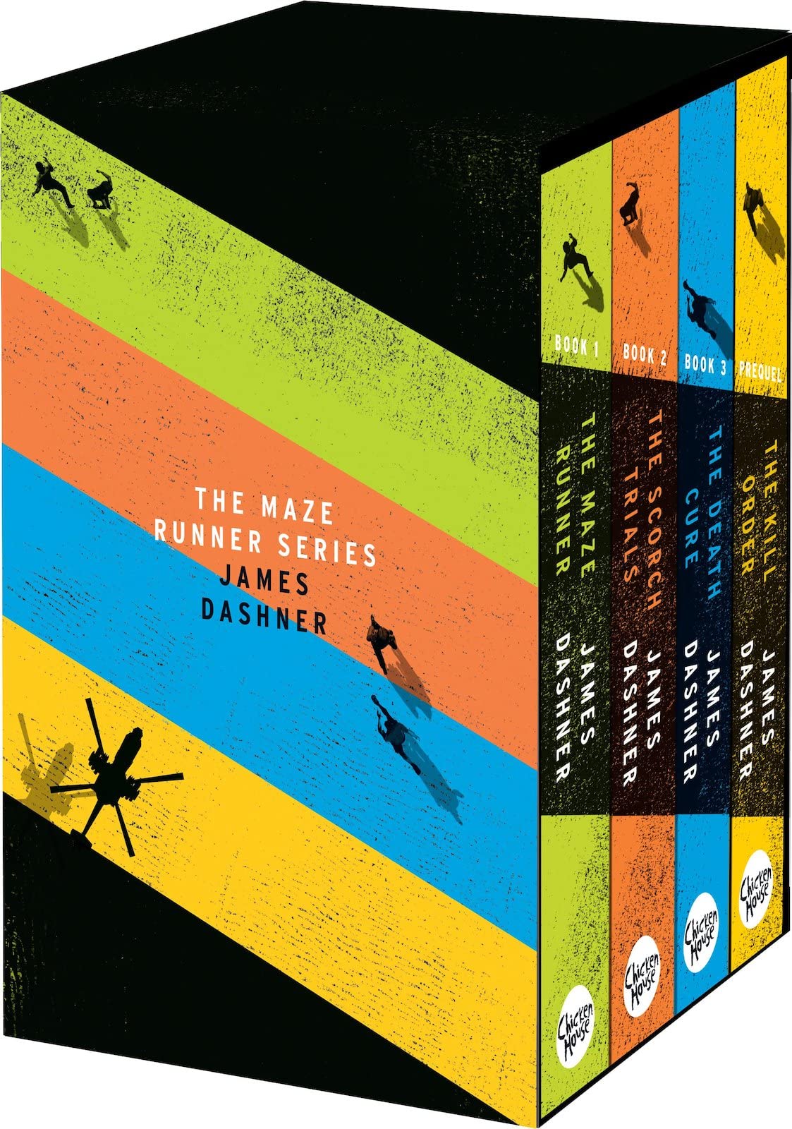 Maze Runner Series, 4 Vols.: The Maze Runner; The Scorch Trials; The Death Cure; The Kill Order Fantasy & Sci-Fi