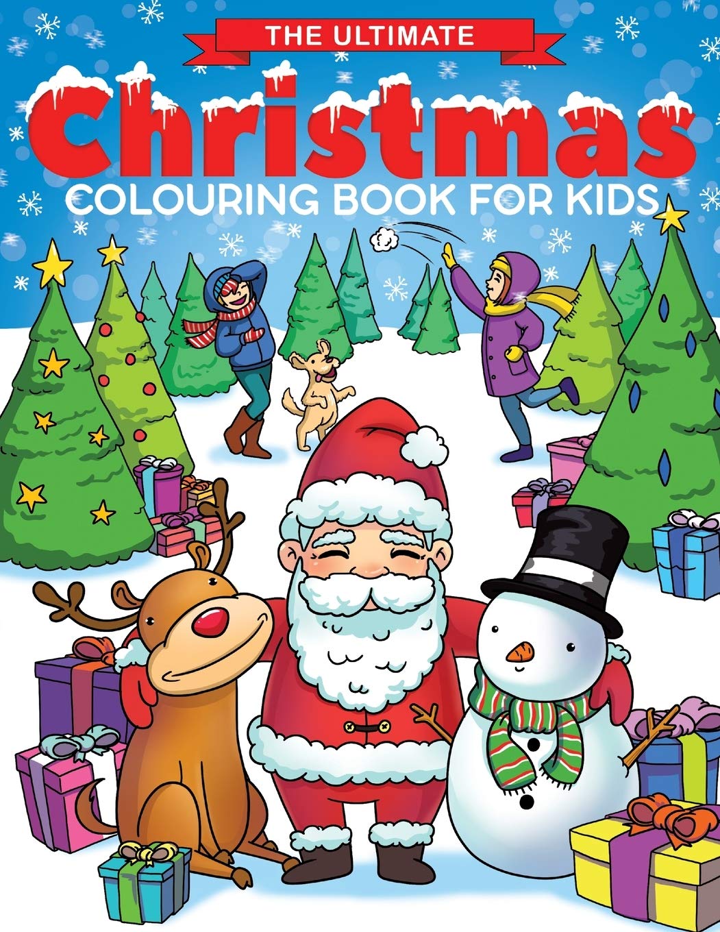 The Ultimate Christmas Colouring Book for Kids Non-fiction