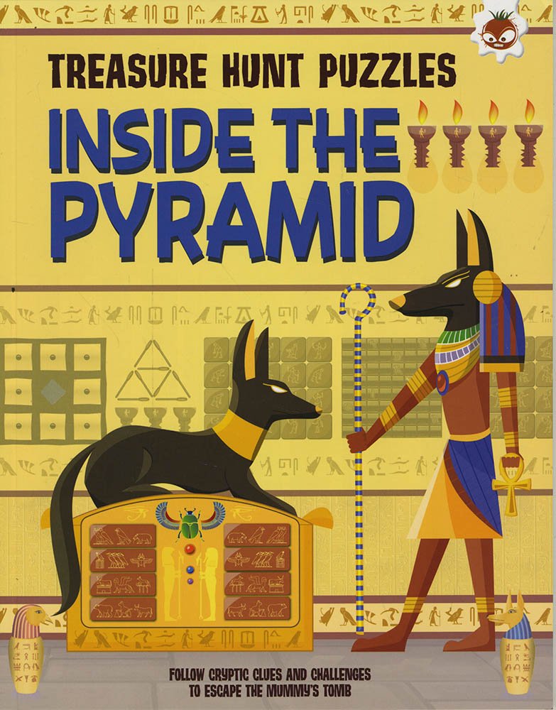 Inside The Pyramid: Follow cryptic clues and challenges to escape the mummy's tomb book