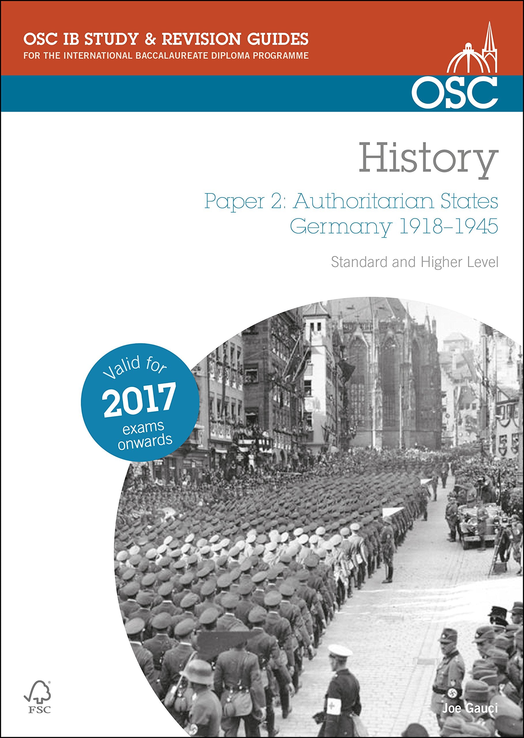 IB History - Paper 2: Authoritarian States Germany 1918-1945 SL & HL book