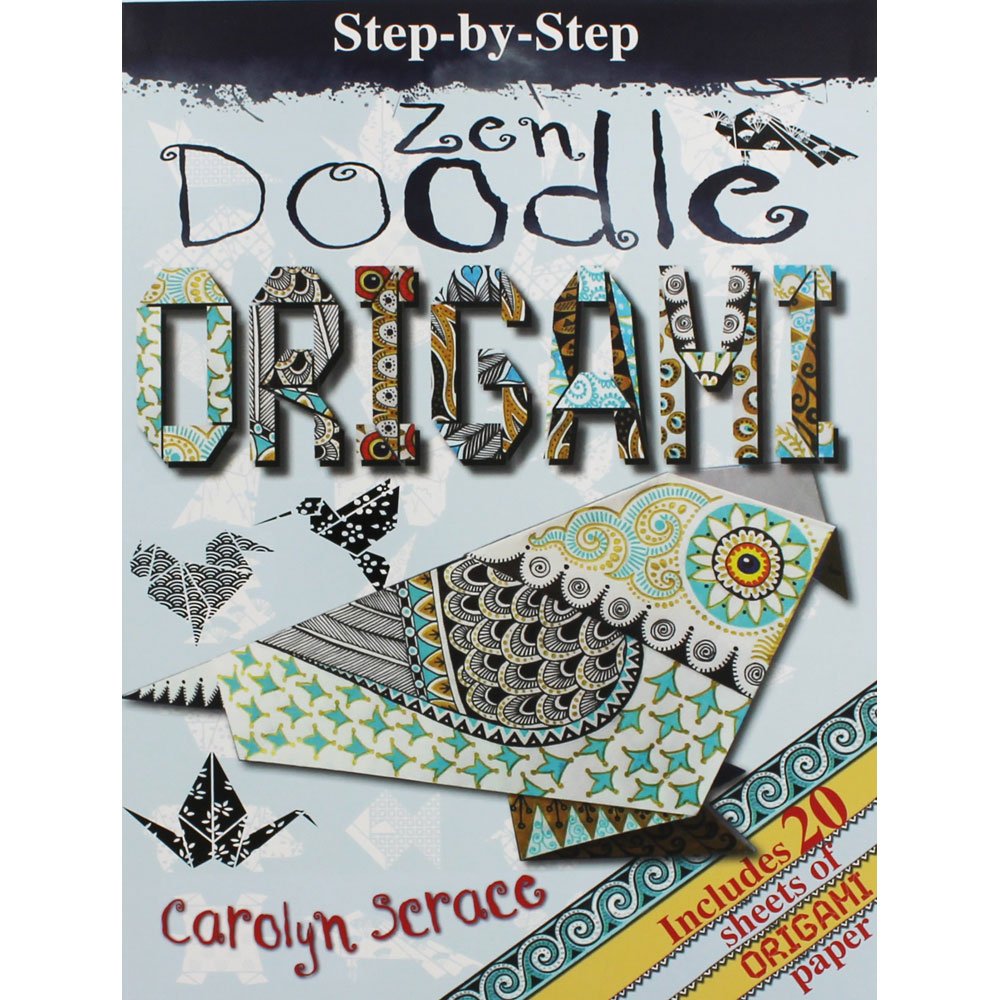 Zen Doodle Origami (Zen Doodling) Hobbies & Crafts