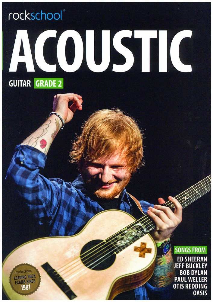 Rockschool Acoustic Guitar - Grade 2 (2016) (Book & Online Audio): Noten, Lehrmaterial, E-Bundle, Download (Audio) für Gitarre Arts & Music
