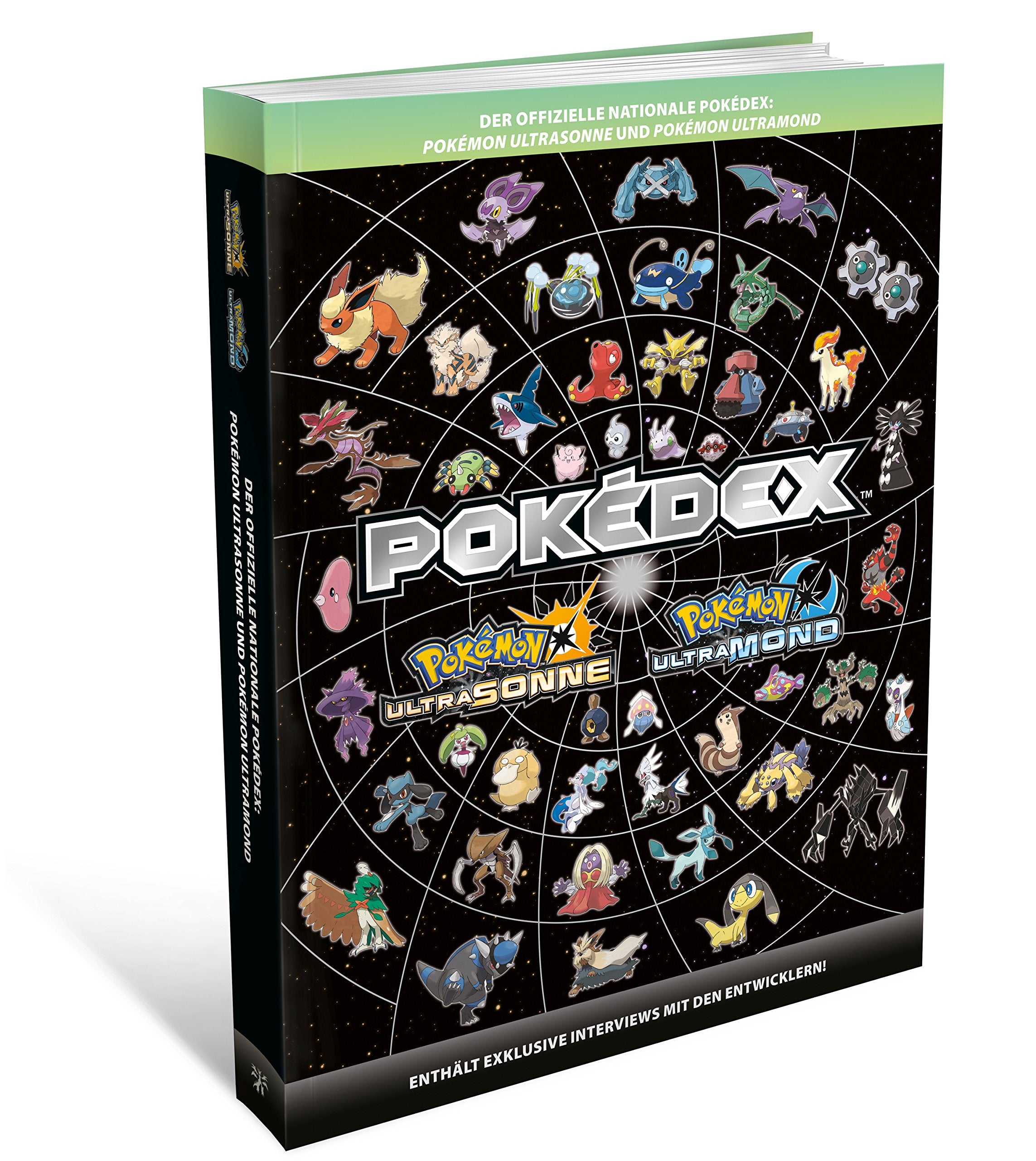 Pokemon Ultrasonne und Ultramond - Pokedex Games
