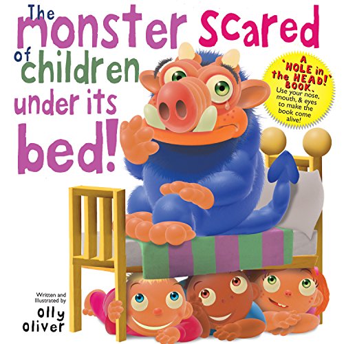 The Monster Scared of Children Under its Bed- Holed Book Tiptoi & Games
