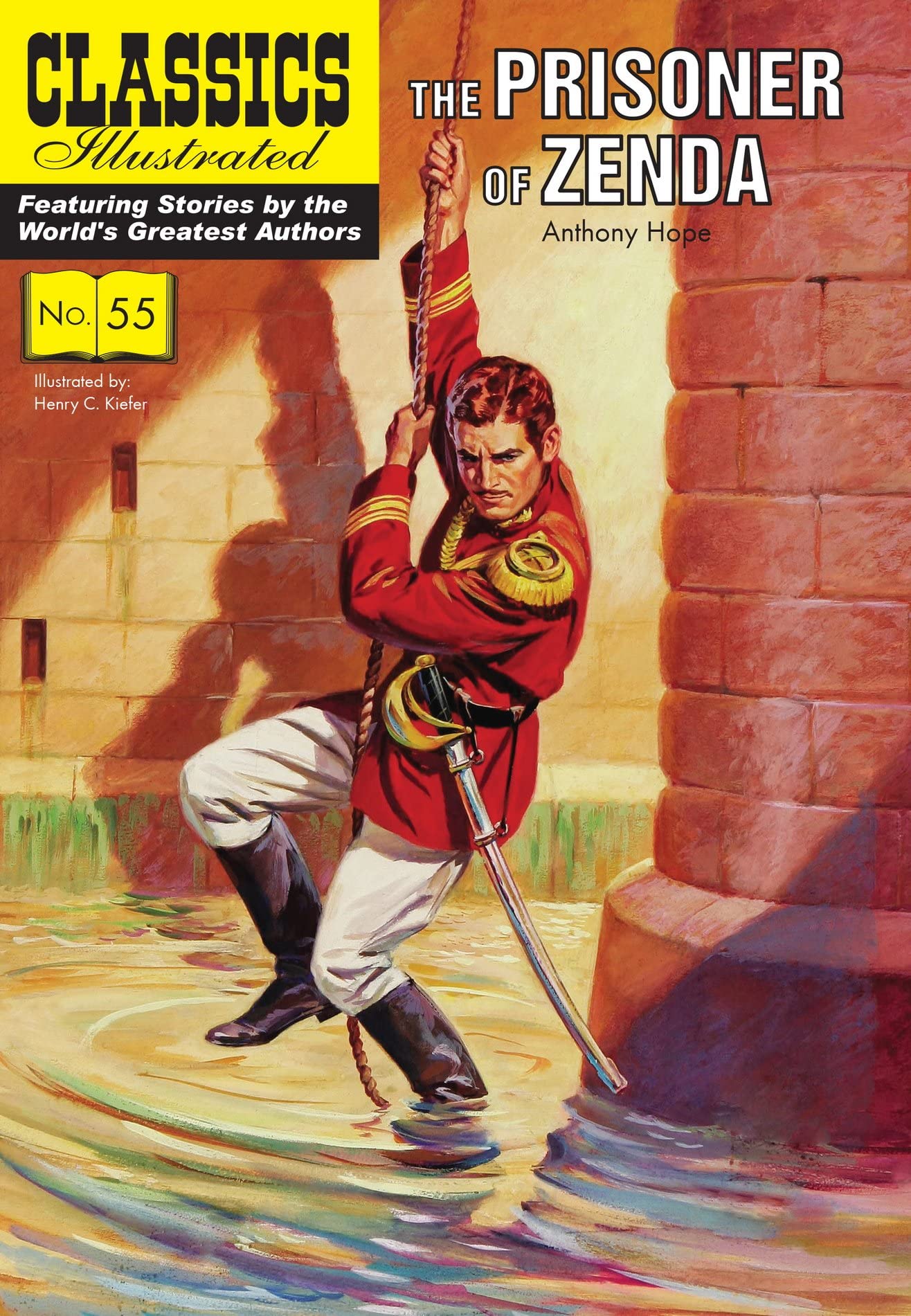 Classics Illustrated 55: The Prisoner of Zenda book