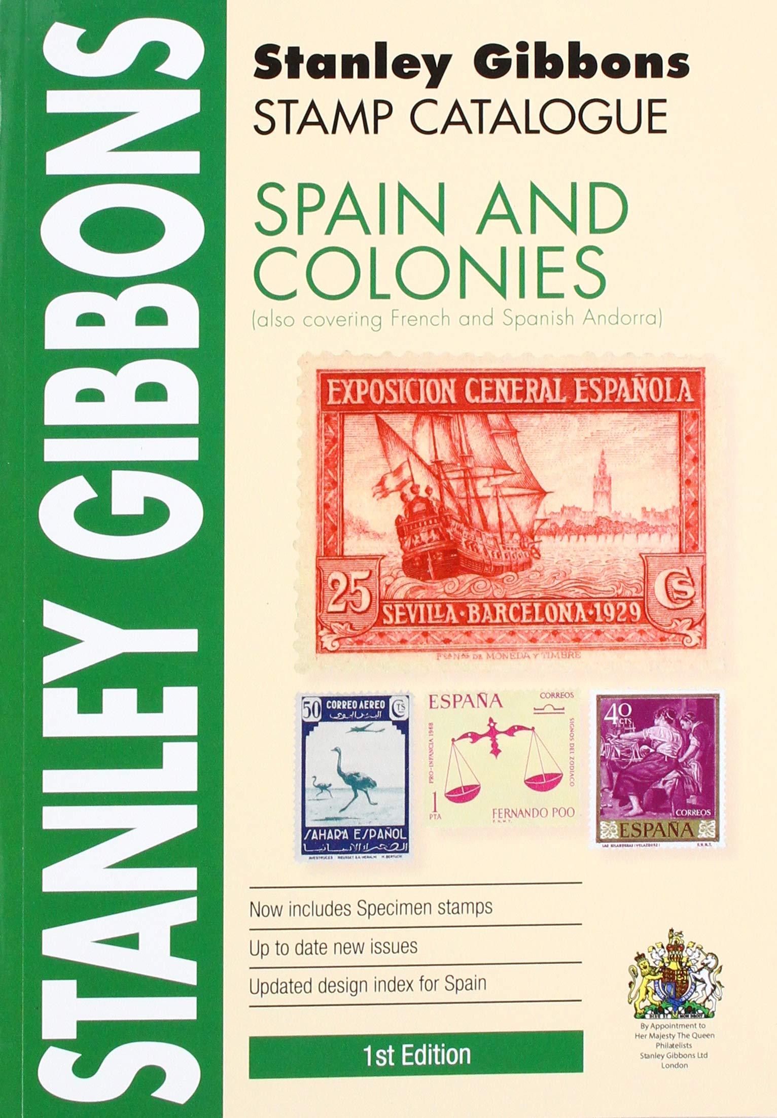 SPAIN AND COLONIES, 1ST EDITION Books