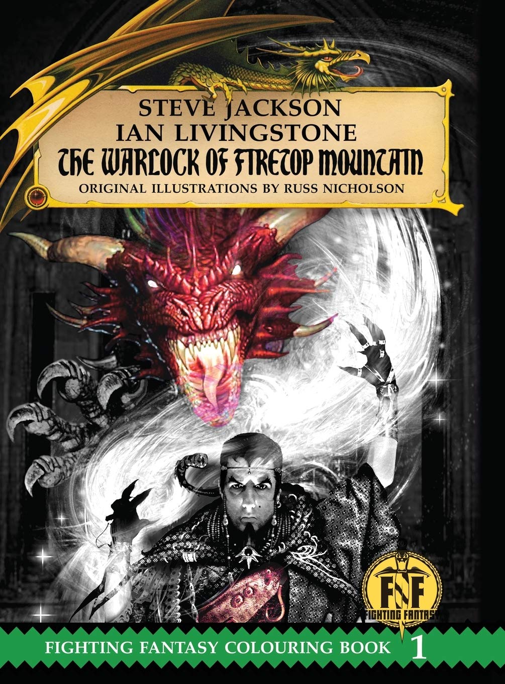 The Warlock of Firetop Mountain Colouring Book Action & Adventure