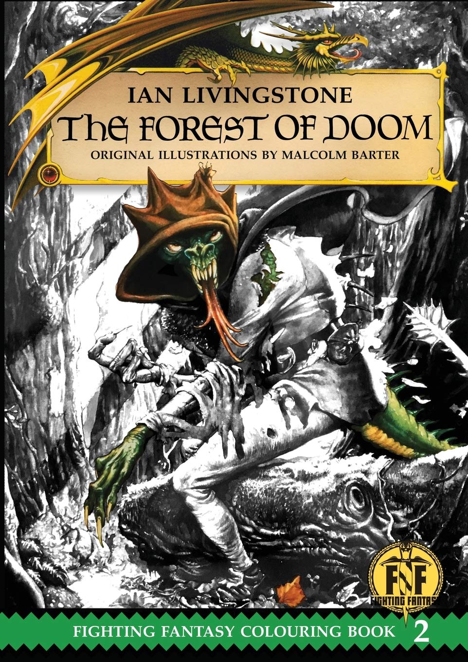 Official Fighting Fantasy Colouring Book 2 Action & Adventure