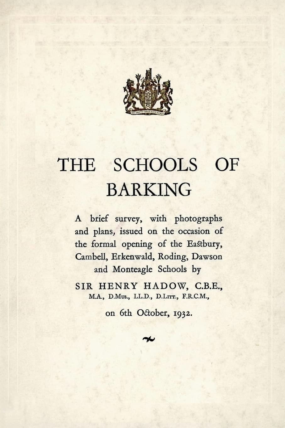 The Schools of Barking Learning & Reference