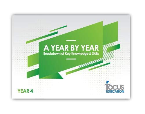 A Year by Year Breakdown of Key Knowledge and Skills: Year 4 Education & Training