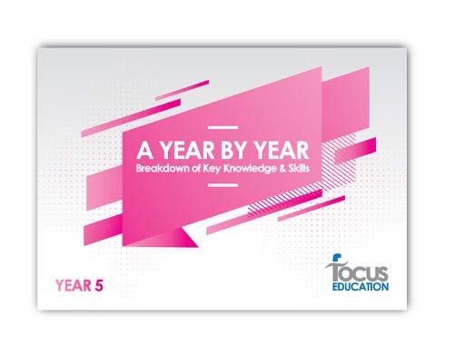 A Year by Year Breakdown of Key Knowledge and Skills: Year 5 Education & Training