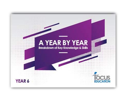 A Year by Year Breakdown of Key Knowledge and Skills: Year 6 Education & Training