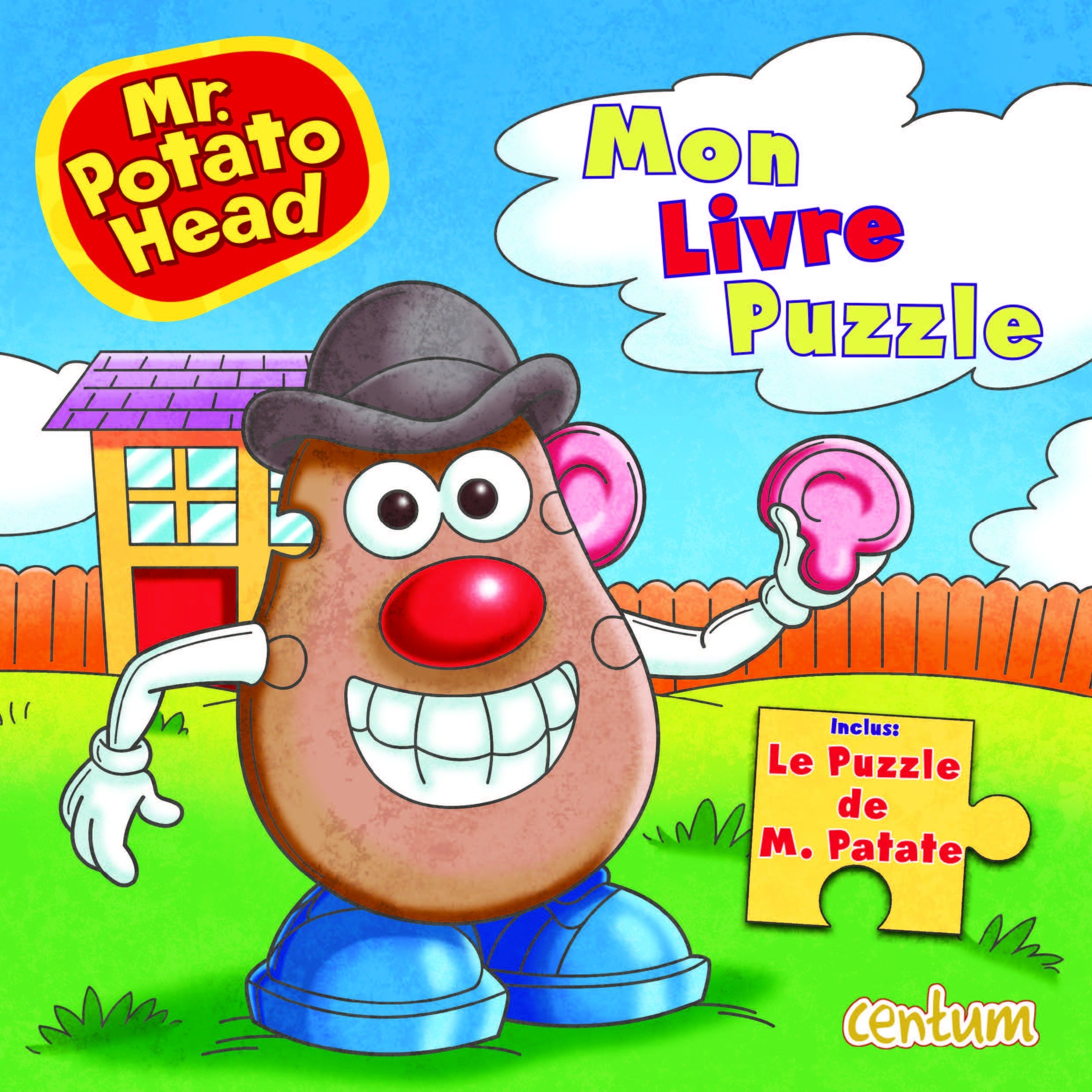 Livre puzzle pièces manquantes M. Patate Books