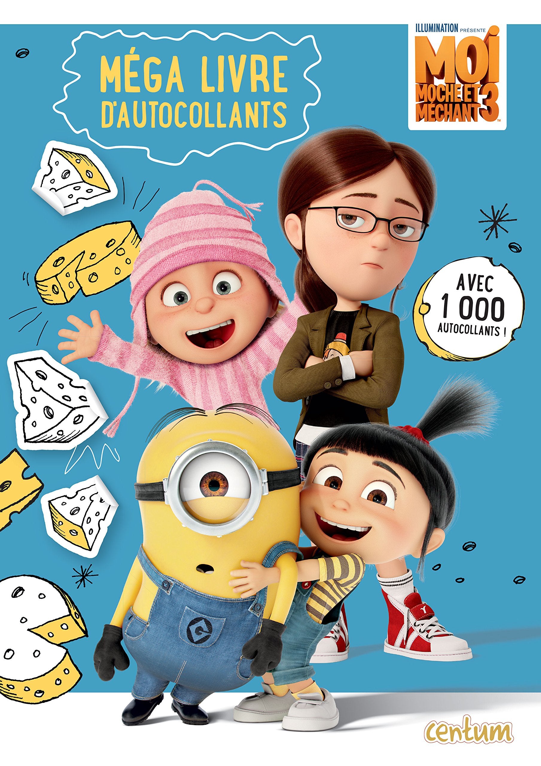 Méga livre d'autocollants Moi, moche et méchant 3: Avec 1 000 autocollants ! book