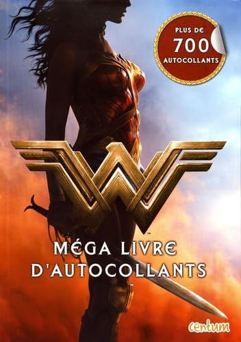 Méga livre d'autocollants Wonder Woman book