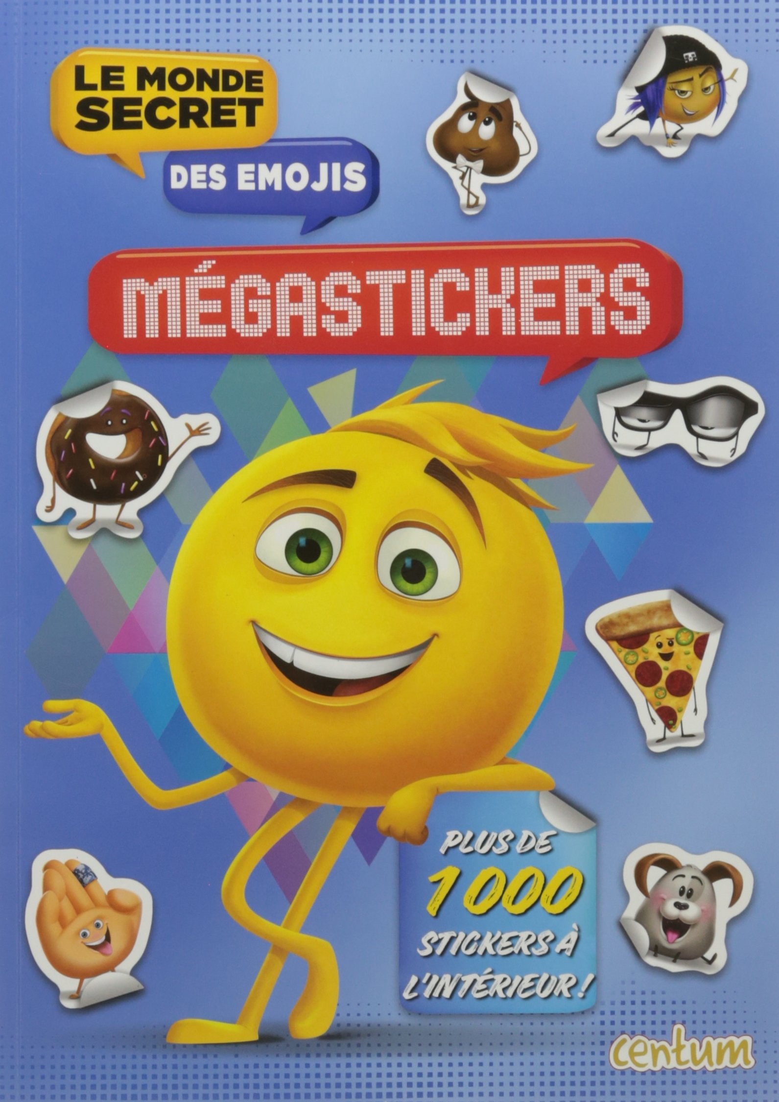 Le monde secret des emojis : Mégastickers Books