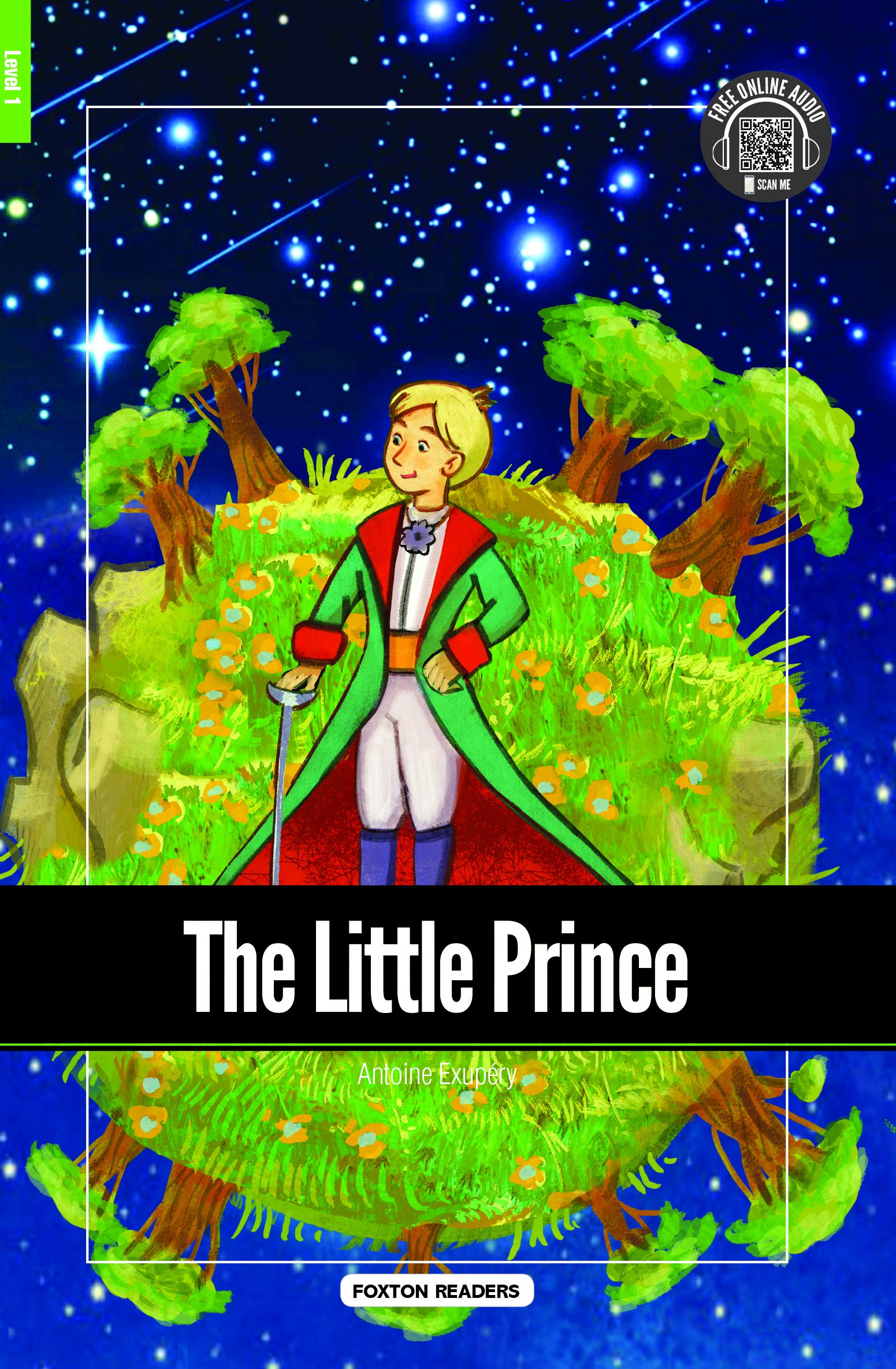 The Little Prince - Foxton Reader Level-1 (400 Headwords A1/A2) with free online AUDIO Foreign Languages ​​& Dictionaries