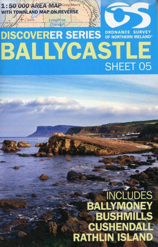 OSNI Discoverer Series 1:50,000 - Sheet 05 Ballycastle: Nordirland Leisure, Home & Garden