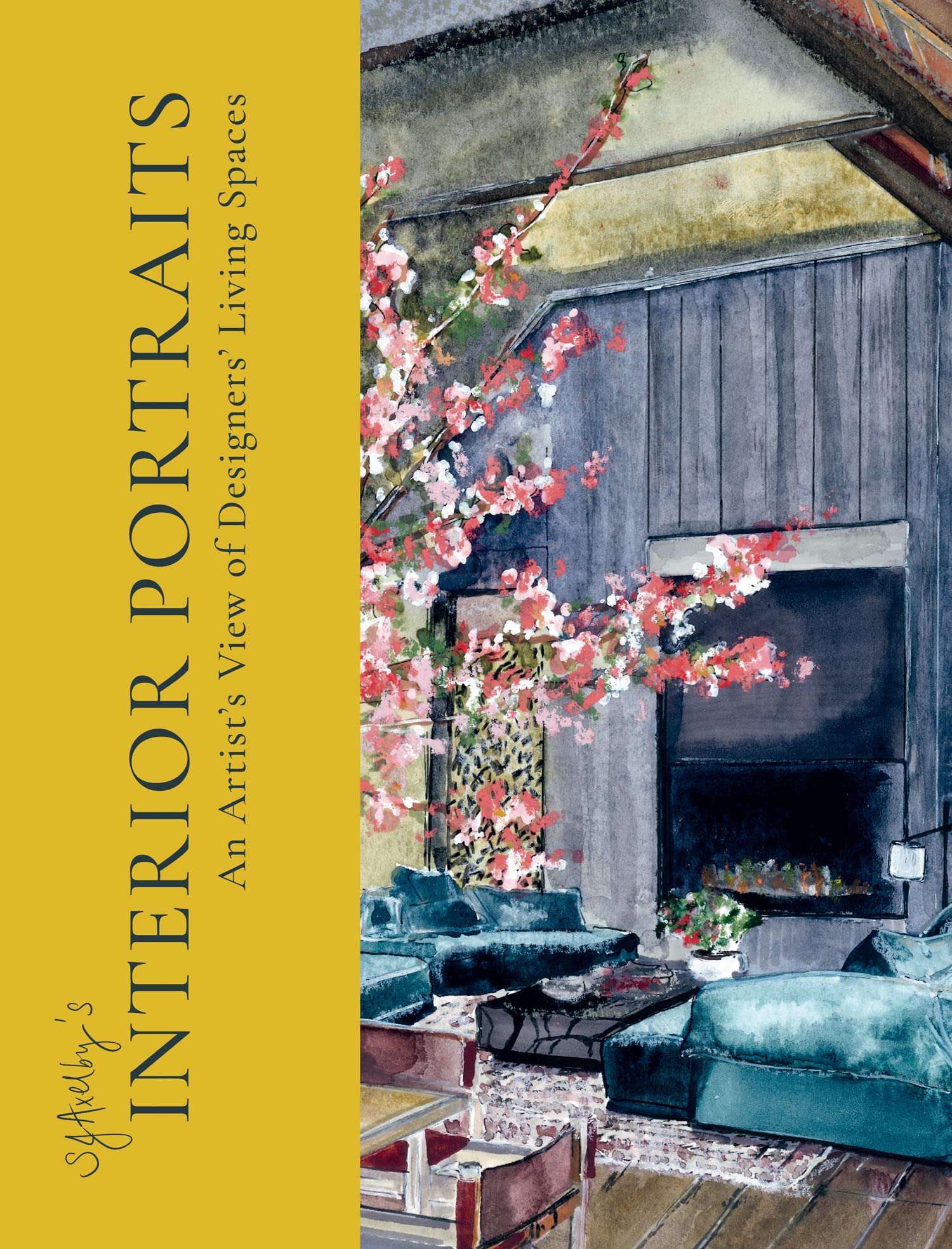 SJ Axelby’s Interior Portraits: Homes of leading creatives explored through gorgeous watercolour painting Posters
