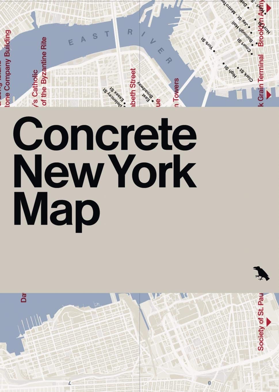 Product Image: Concrete New York Map