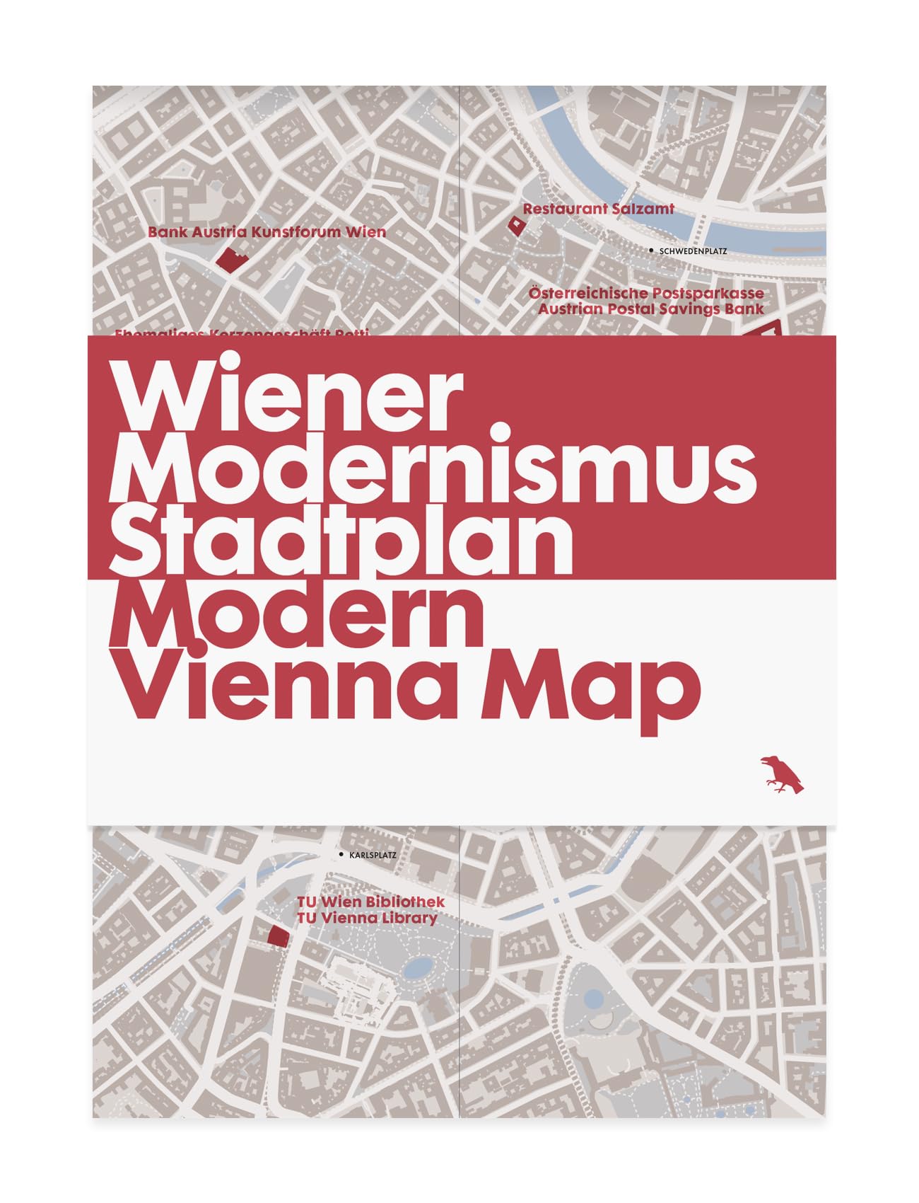 Modern Vienna Map Geology & Geography