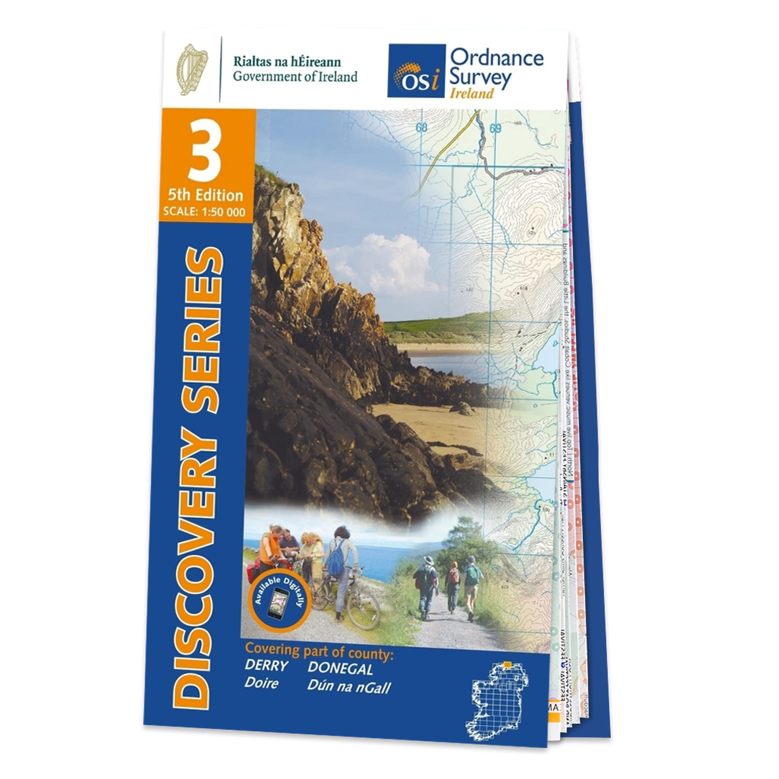 OS Eire 50T.Blatt 03 (Ireland Discovery Series, Band 3) Leisure, Home & Garden