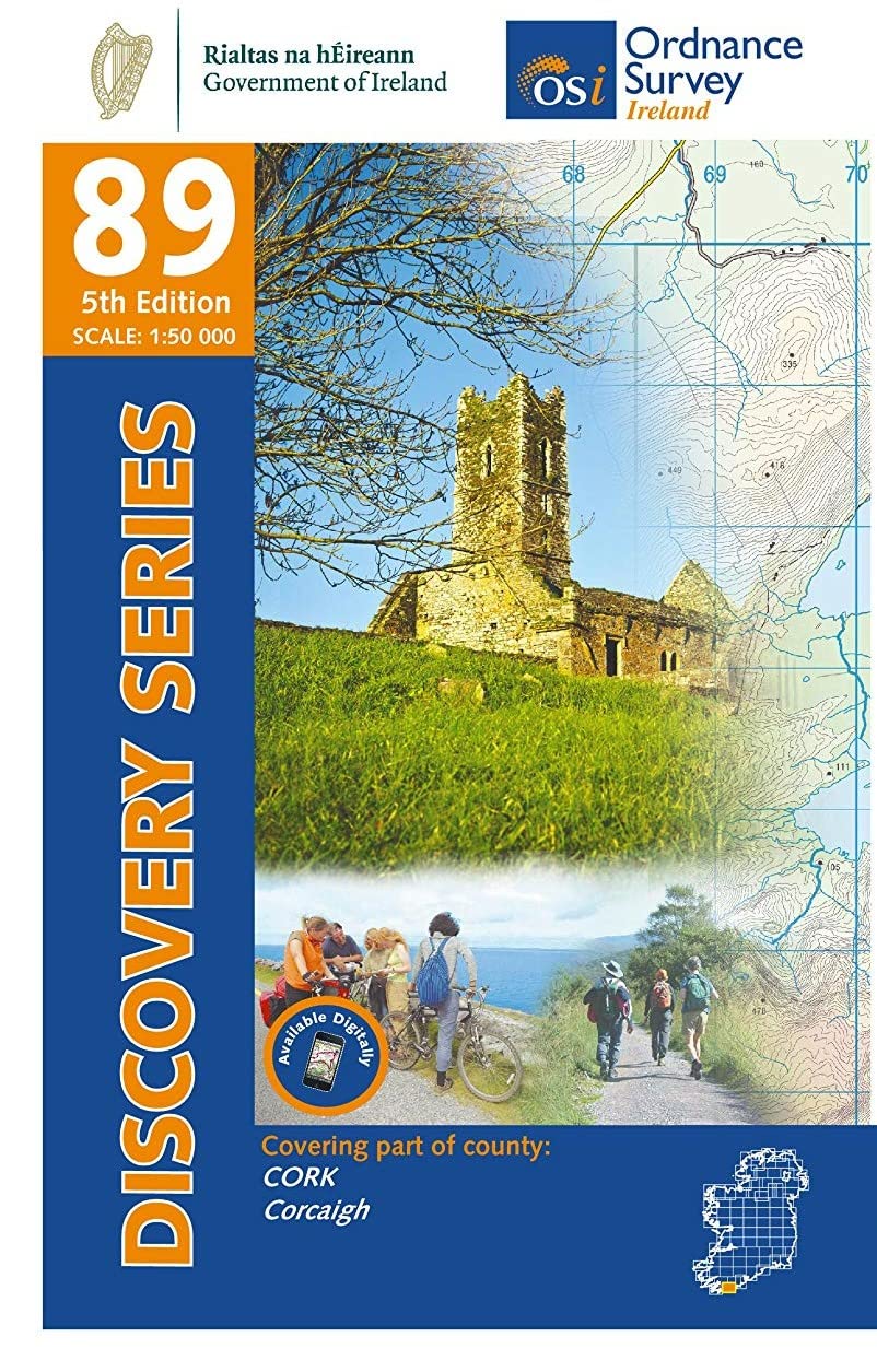 OS Eire Blatt 89 (Discovery Map, Band 89) Leisure, Home & Garden