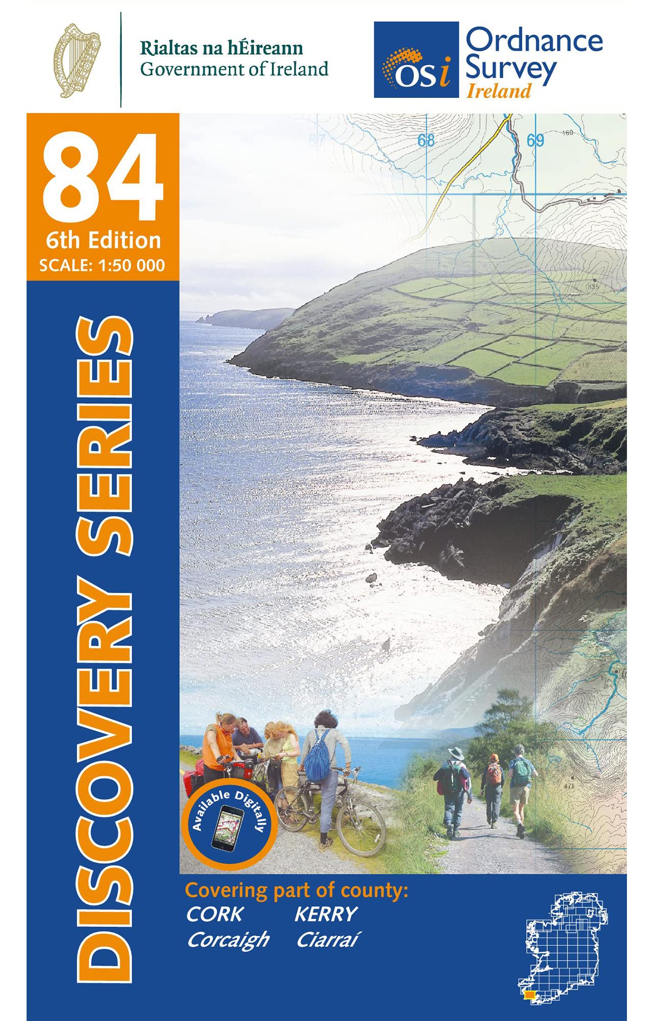 OS Eire 50T.Blatt 84: Kerry (Irish Discovery Series, Band 84) Leisure, Home & Garden