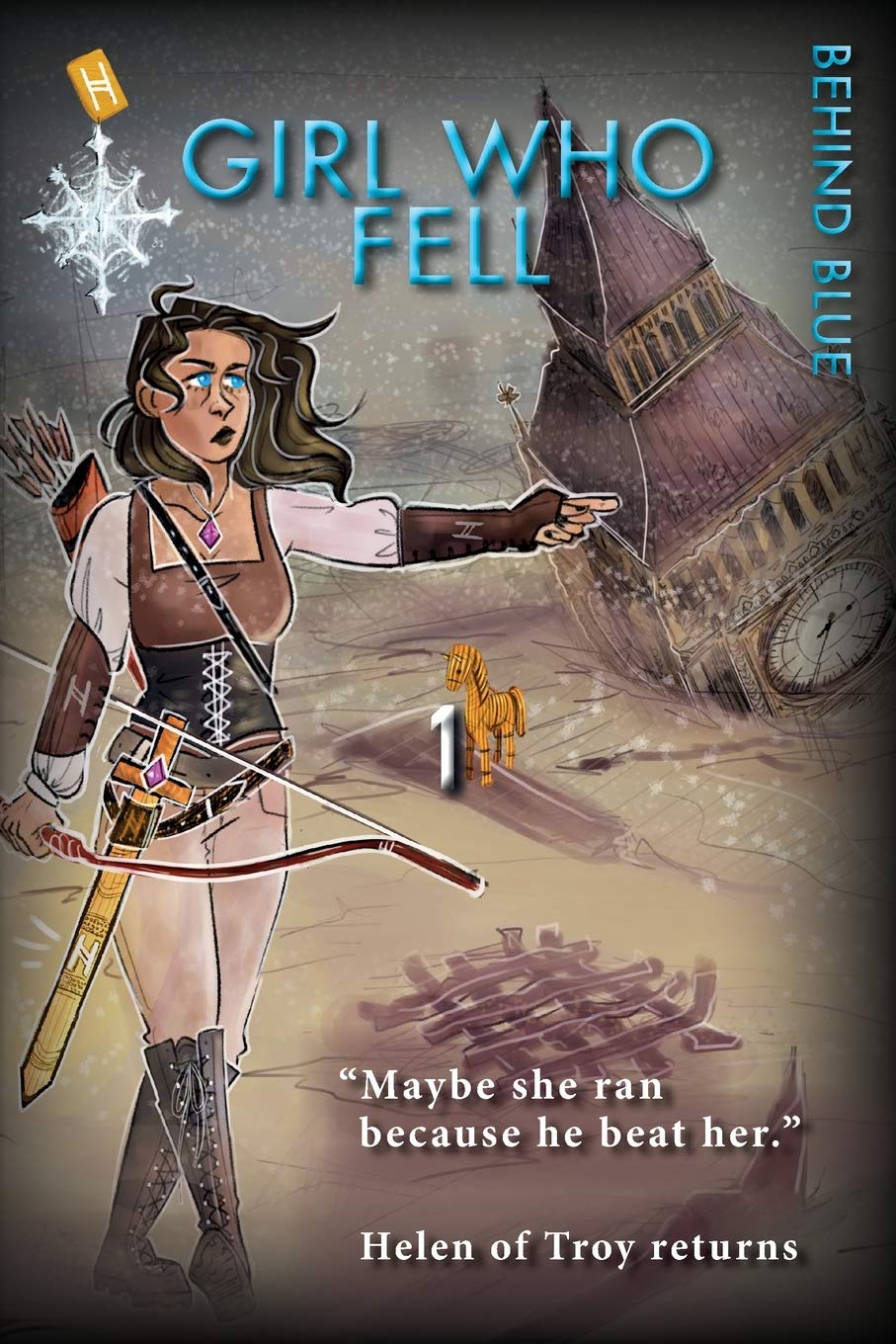 The Girl Who Fell 1: Behind Blue Eyes (Hail the Queen, Band 1) Contemporary literature