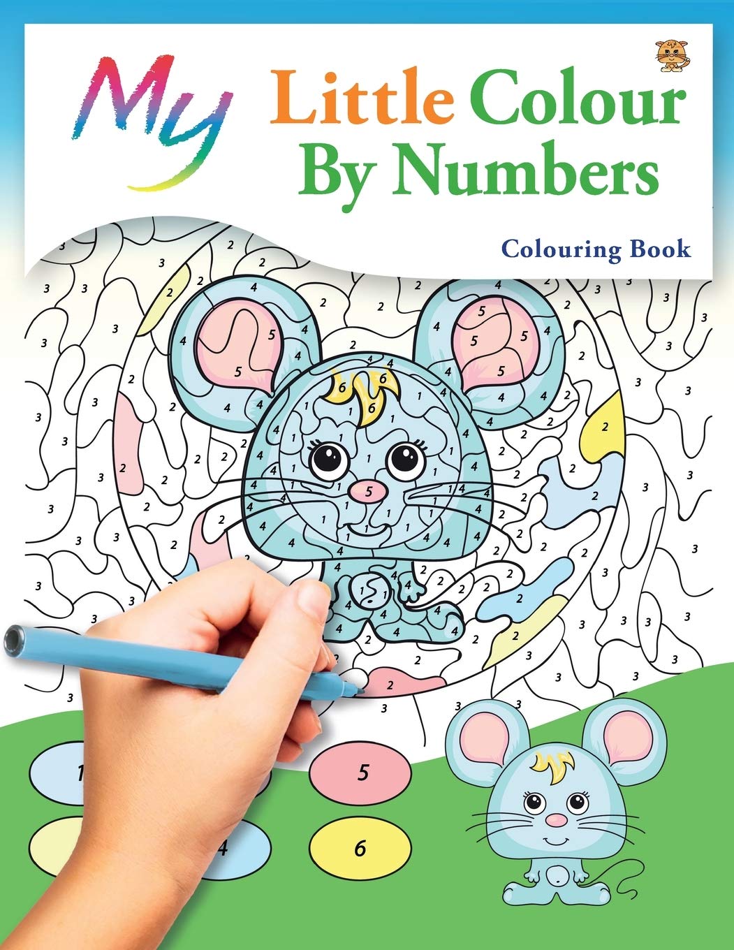 My Little Colour By Numbers Colouring Book Non-fiction