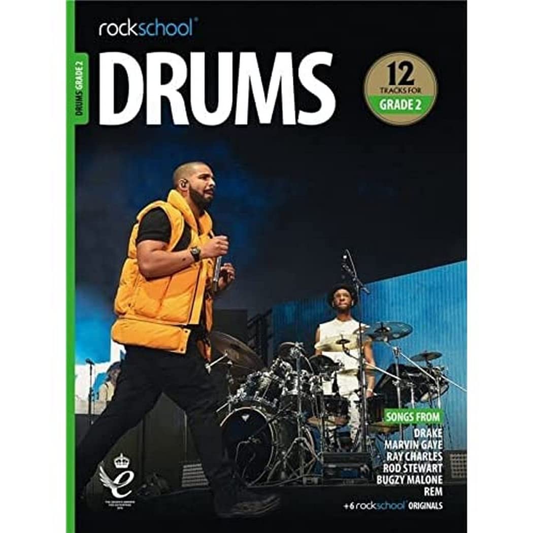 Rockschool Drums Grade 2 (2018). Comprend Enregistrement(s) en ligne book