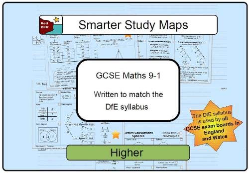 Product Image: Smarter Study Maps - GCSE Maths 9-1: Higher