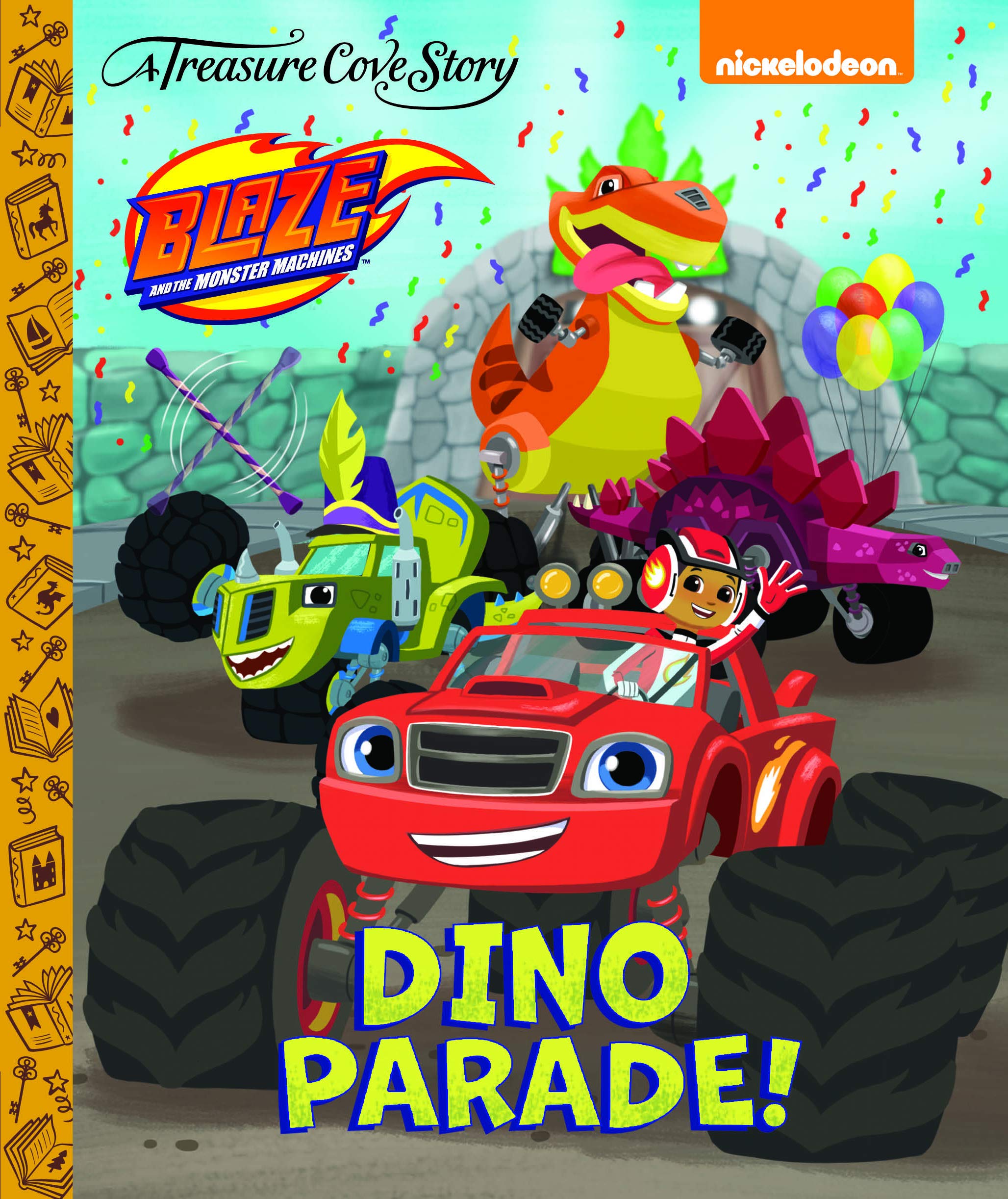 TC - Blaze and the Monster Machines - Dino Parade! book