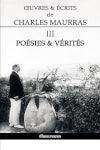 OEuvres et Ecrits de Charles Maurras III : Poésies & Vérités Books